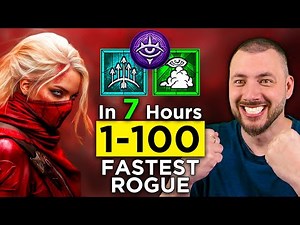 Season 5 Best Possible Rogue to SOLO Everything and Fly from 1-100 - Diablo 4 Guides!