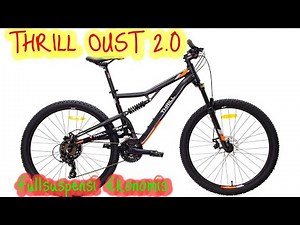 Sepeda Gunung Murah Buat Pemula Thrill Oust 2.0 Fullsuspensi