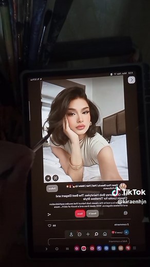 Relaxing ASMR Tracing and Whispering Video