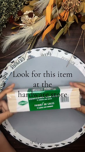 64K views · 850 reactions | These shims are perfect for this project! 朗 Make sure to look for them at your hardware stores and follow for more ideas! #crafts #crafting #upcycle #fall #decor | Lee Lexi Creations | Facebook