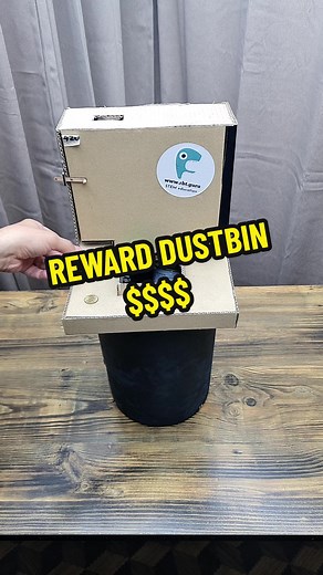 The Reward Dustbin System: Arduino-Controlled Coin Redemption