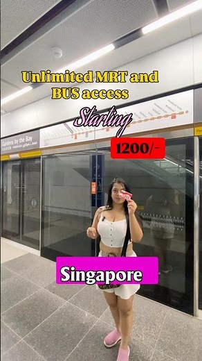 Singapore tourist pass | Unlimited access to Metros and Buses