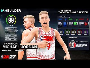 The NBA 2K27 MyPlayer Builder... New Build System? New Badges? Let's talk