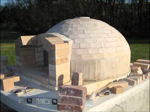 Pompeii Italian Brick Pizza Oven Construction