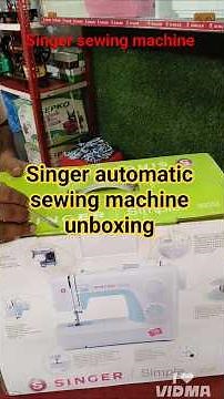 singer simple , fashion maker 3229 automatic sewing machine unboxing, Short video @sunilkumar21