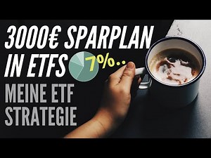 ETF Sparplan | Wie investiere ich 3000€ monatlich in mein ETF Depot (Sparpläne)