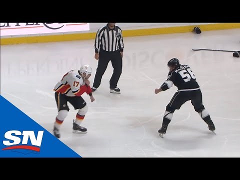 Milan Lucic And Kurtis MacDermid Scrap In Heavyweight Bout