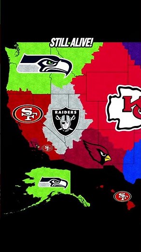 NFL Imperialism Map Week 2