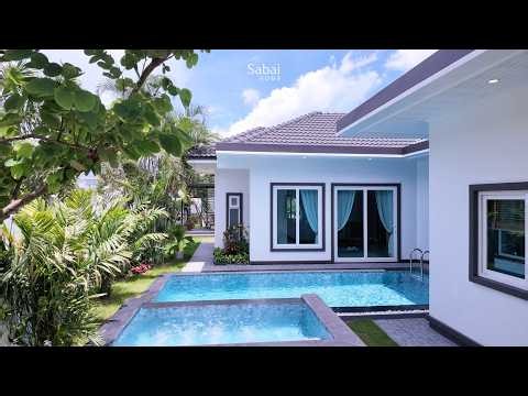 Brand-New House in Pattaya | Fully Furnished Pool Villa Tour
