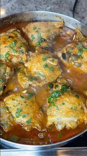 Chicken Cacciatore the BEST One Pot Meal