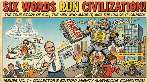 简报拉里·埃里森如何从 IBM 偷走 SQL 建立 Oracle 帝国