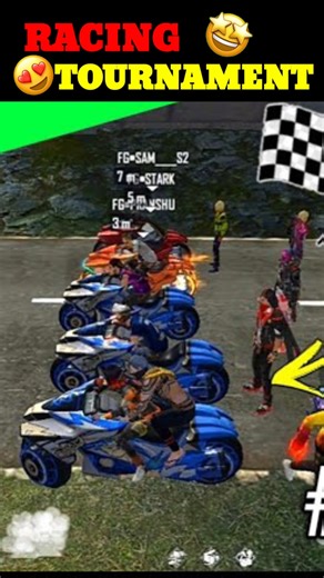 FF RACING TOURNAMENT 😍 ( PART-3 ) . . . .