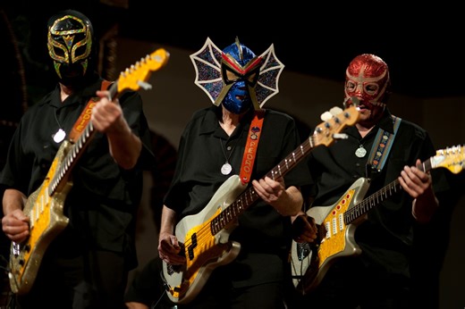 Veteran rock troupe Los Straitjackets celebrates 30 years of masked musical fun