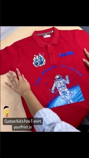 Customized Kids Polo Shirts 👕✨ | Personalised Smart Casual Wear