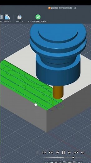 Como aplanar en fresado CNC Fusión360 PART1 #cnc #fusion360