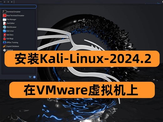 一步步教你在VMware上安装Kali Linux 2024.2