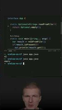 A nicer "if-else" with Optional.orElse 😊 #java #shorts #coding #airhacks