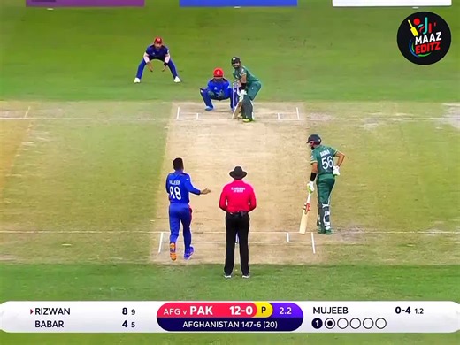 Pakistan vs Afghanistan Cricket Match Drama Highlights