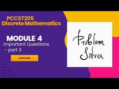 PCCST205 Module 4 | Important Questions | PYQ | Part 3 | KTU S2 2024 Scheme | Group A