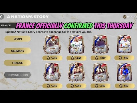 A Nation's Story: France Confirmed Leaks & Predictions | FC Mobile