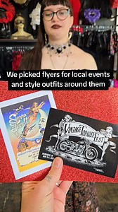 6.2K views · 178 reactions | We challenged our staff to pick a random local event flyer and style an outfit of what to wear to each show, using only what they can find in our shop, Abernathy’s in Davenport, Iowa. #randomoutfitinspo #outfitinspo #ootd | Abernathy's | Facebook