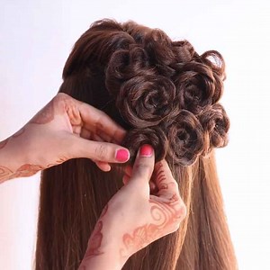 168K views · 4.9K reactions | Colorful hair makes my life colorful | Khushbu Makeup | Facebook