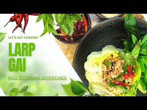 Thai chicken salad laab gai | Larp gai