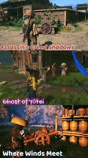 195K views · 213 reactions | Assassin's Creed Shadows Ghost of Yōtei Where Winds Meet  Arrow Destruction | The Rowdy | Facebook