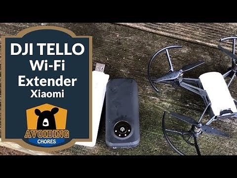 DJI Tello Drone How To Extend Range With Xiaomi WIFI Repeater 2