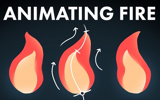 逐帧动画基础教程 -- 火焰动画&真实火焰燃烧效果