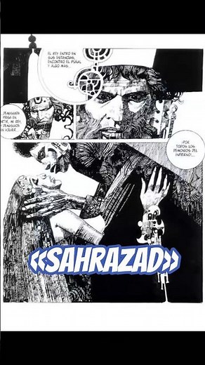 «Sahrazad» de Sergio Toppi | #shortsfeed #comics #recomendacion