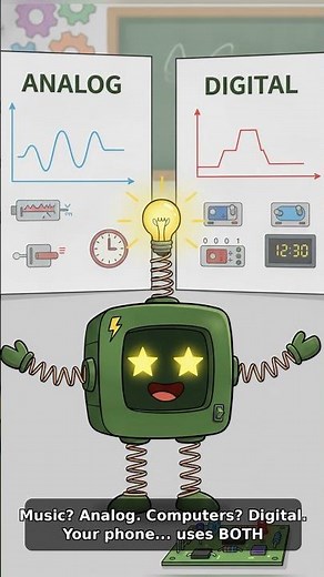 Analog vs Digital 🤖⚡ | Chip Learns! Episode