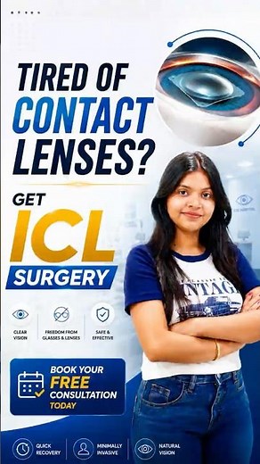 ICL Surgery for High Myopia | No Flap, No Corneal Tissue Removal