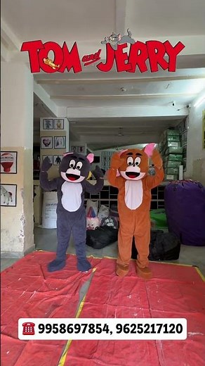 🐭🐱 Tom & Jerry Mascot Costumes Starting at ₹2500