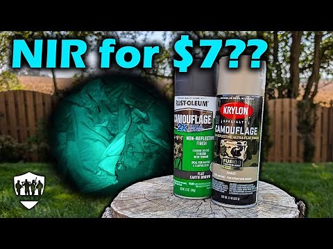 Can Spray Paint Make Your Gear NIR Compliant?