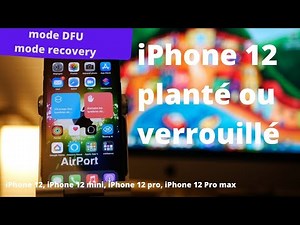 iPhone 12 crashed, locked, DFU mode: the lifesaving steps for 12 mini, 12 pro max, 12 pro...