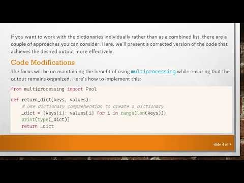Why multiprocessing Starmap Returns a List Instead of a Dictionary: Understanding and Solutions