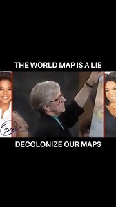 Feel Better Start Therapy on Instagram: "Jane Elliot explains the origin of the Mercator map and how it was created to make Black and Indigenous people to be less superior In another video she also explains how the US made the Russia bigger in the map during the Cold War to instill fear in Americans"
