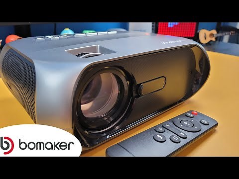 Bomaker S5 Mini Wi-Fi Outdoor Projector - Unboxing & Review