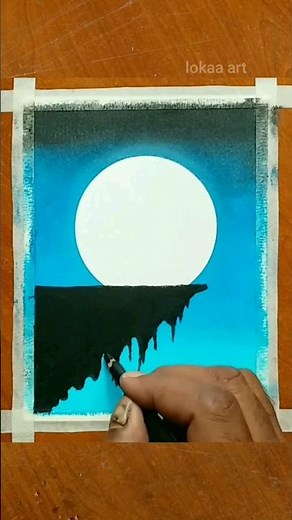 How to draw dream world scenery drawing #shorts #easydrawing #lokaaart