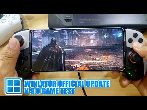 BATMAN ARKHAM KNIGHT WINLATOR 9.0 LOW FPS AND FREEZE