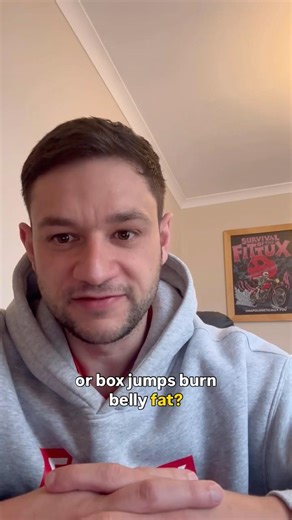 Do box jumps burn belly fat? #fatloss #fitnessmyths #plyometrics #fittux #fitness