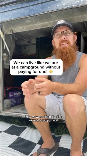 511K views · 9.7K reactions | How we can live like we’re in a campground without paying for one! All about our off grid solar setup on our converted greyhound bus! 李 | The Wanderlusters | Facebook