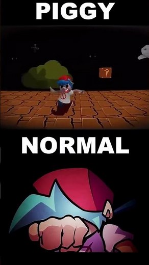 GF saving BF! FNF MARIO MADNESS V2 NORMAL VS PIGGY UPDATED BUILD #shorts #funkyfriday #fnf