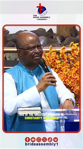 When God speaks, wait patiently until it is done. ⏳ Patience proves your faith in His word. God’s promises may delay, but they never fail. 🙏 — Pastor Moses Alu 🎧 Listen to the full sermon here 👉https://www.youtube.com/watch?v=jaCpLnVbMzY&t=2827s Audio/MP3: https://bit.ly/3LahaeI Follow us for more messages and updates: 📘 Facebook: brideassembly1 ▶ YouTube: @brideassembly1 🎵 TikTok: @brideassembly1 📸 Instagram: @brideassembly1 🐦 X (Twitter): brideassembly | The Bride Assembly