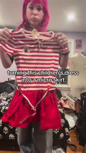 pinkprix ☠︎︎ | the little patch is prob my fav part! & I love how I had polka dot ribbon that matched so well :p #altfashion #smallbusiness #emo #2000s... | Instagram