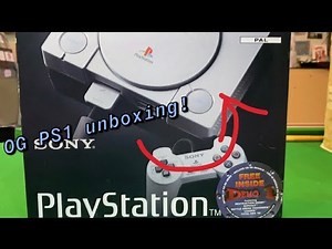 Original Playstation 1 Unboxing! (and games!)