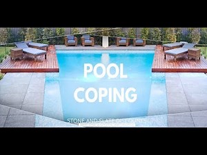 Pool Coping in Non Slip Natural Stone Pavers & Tiles - By Stone and Slate Discounts