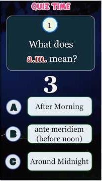 What does BC mean? | General Knowledge Quiz #knowledge