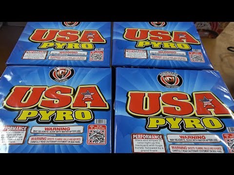 USA Pyro 12 shot 350?? 500?? cake by Dominator it is 8/1 on the pack!